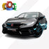 CHROME DELETE / CUSTOM VINYL WRAP TAPE STRIPES | AVERY DENNISON | GLOSS METALLIC MYSTERY BLACK | 184-M