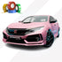 CHROME DELETE / CUSTOM VINYL WRAP TAPE STRIPES | AVERY DENNISON | MATTE PINK METALLIC | 520-M