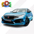 CHROME DELETE / CUSTOM VINYL WRAP TAPE STRIPES | AVERY DENNISON | GLOSS LIGHT BLUE | 632-O