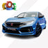 CHROME DELETE / CUSTOM VINYL WRAP TAPE STRIPES | 3M | GLOSS INTENSE BLUE | G47