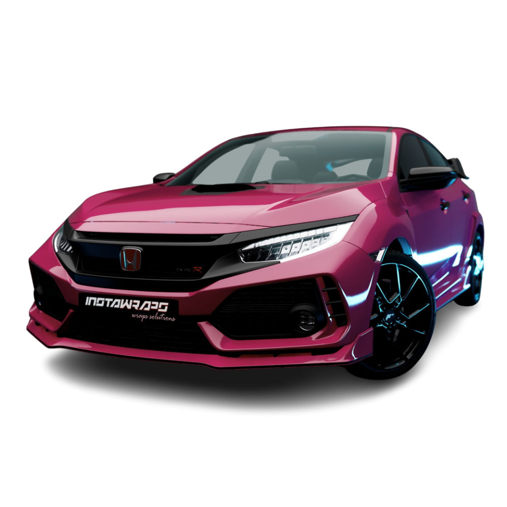 3M 2080 CONTROLTAC HIGH GLOSS RUBY ROSSO VINYL WRAP | HG73