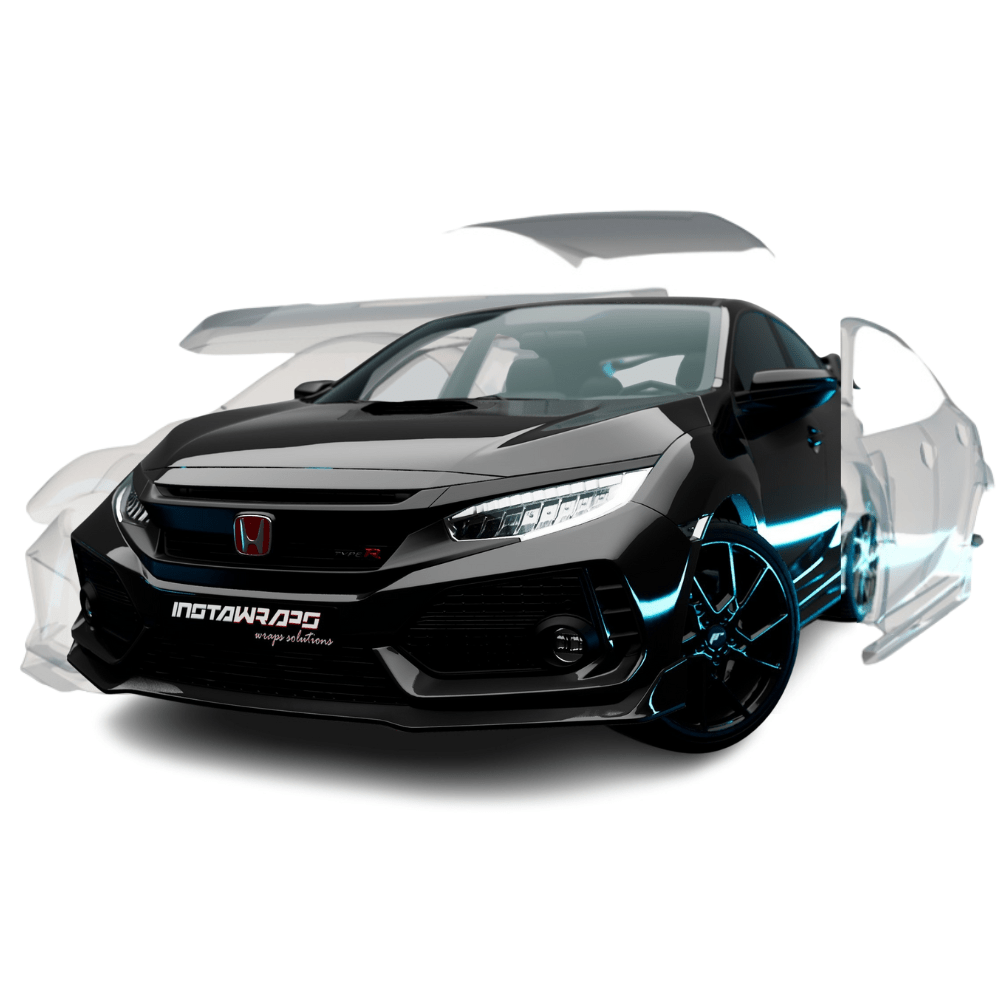 3M COLORED PPF / PWF SERIES GLOSS BLACK PAINT PROTECTION FILM | PWF-G12