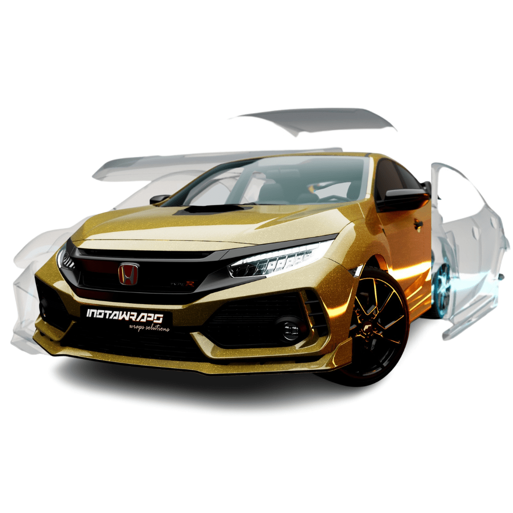 3M COLORED PPF / PWF SERIES GLOSS VERDE ANTICO PAINT PROTECTION FILM | GP256