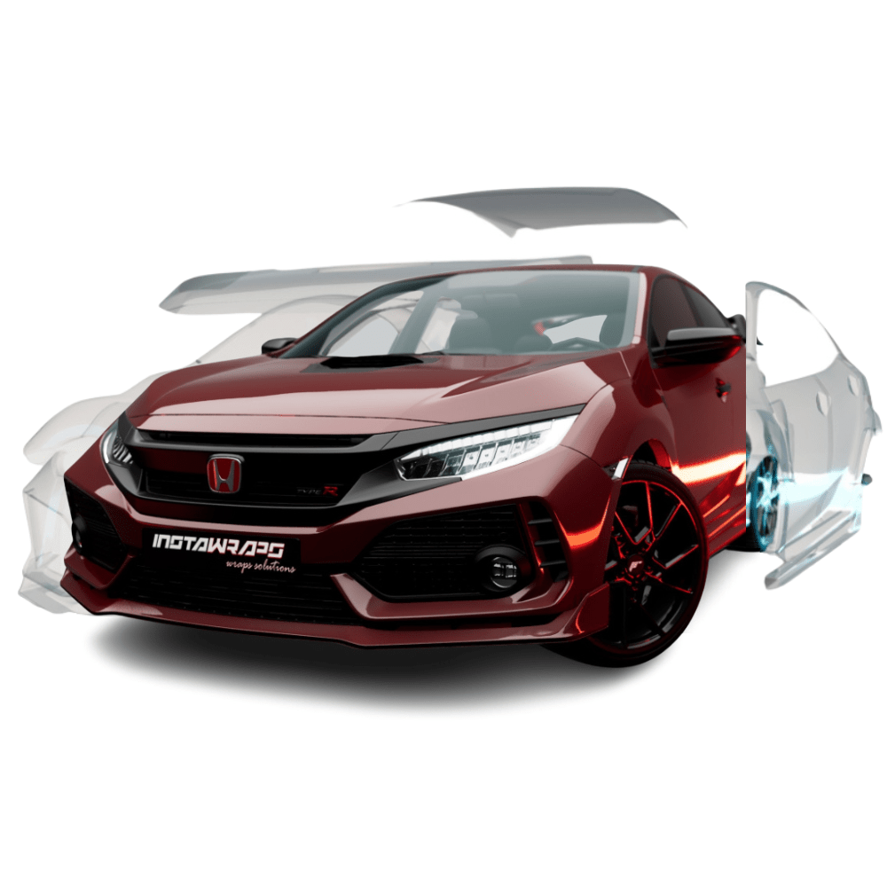 3M COLORED PPF / PWF SERIES GLOSS UMBRA ROSSO PAINT PROTECTION FILM | GP263