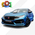 CHROME DELETE / CUSTOM VINYL WRAP TAPE STRIPES | 3M | SATIN PERFECT BLUE | S347