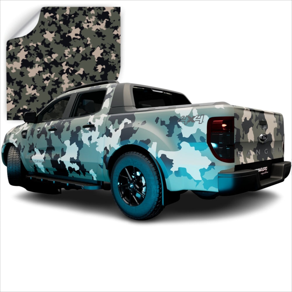 3M VINYL PRINTED MINI CAMO PATTERNS CW SERIES WRAPPING FILM | CW1524M