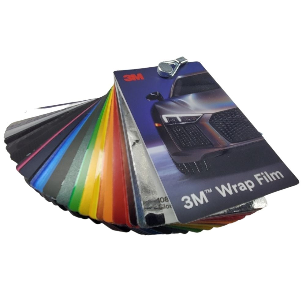 3M VINYL WRAP FILM SERIES 1080 / 2080 FULL COLOR SELECTOR SAMPLE BOOK