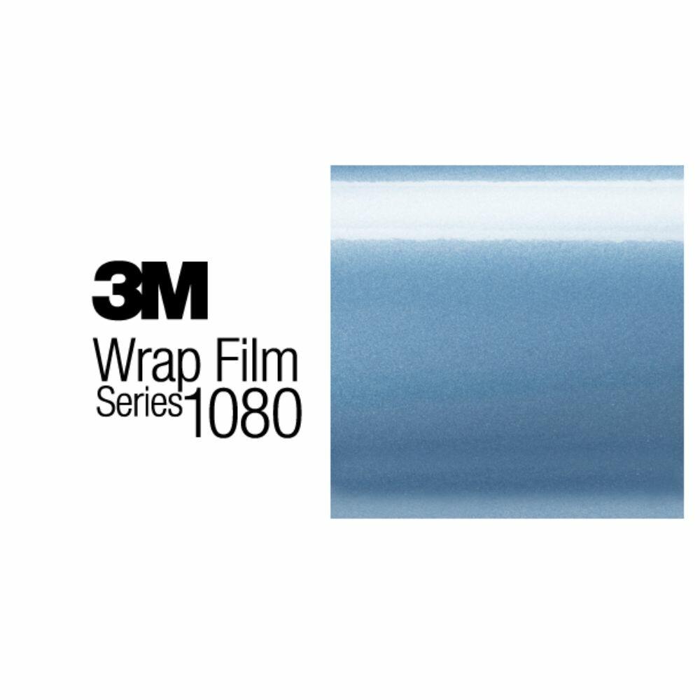 3M 1080 SCOTCHPRINT MATTE BLUE METALLIC VINYL WRAP | M227