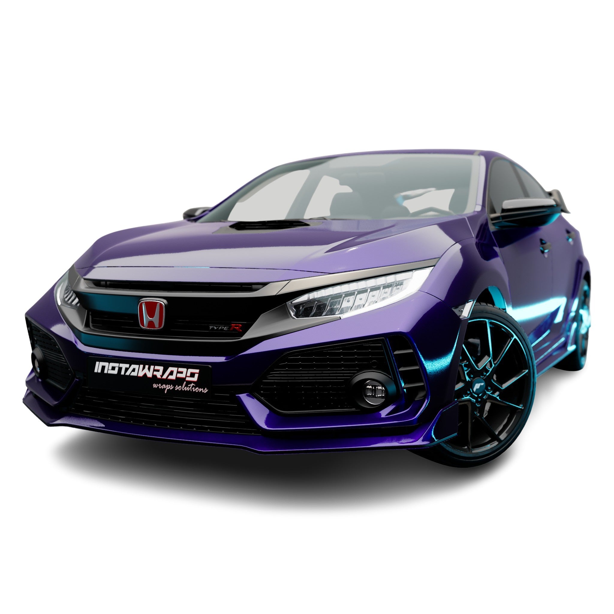 AVERY DENNISON SW900 SUPREME GLOSS METALLIC MYSTERIOUS INDIGO VINYL WRAP | SW900-700-M